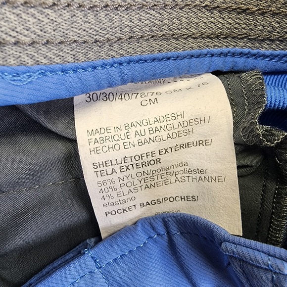 UNDER ARMOUR Blue Match Play Golf Pants 30x30 Performance Stretch - Picture 7 of 9